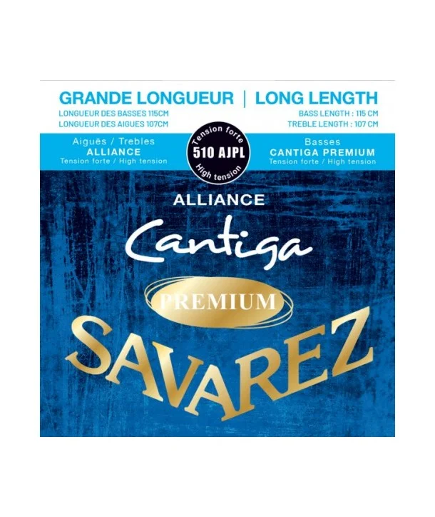 Paiement Sécurisé Savarez 510AJPLJeu de cordes classiques Alliance Corum Tension forte Long diapason