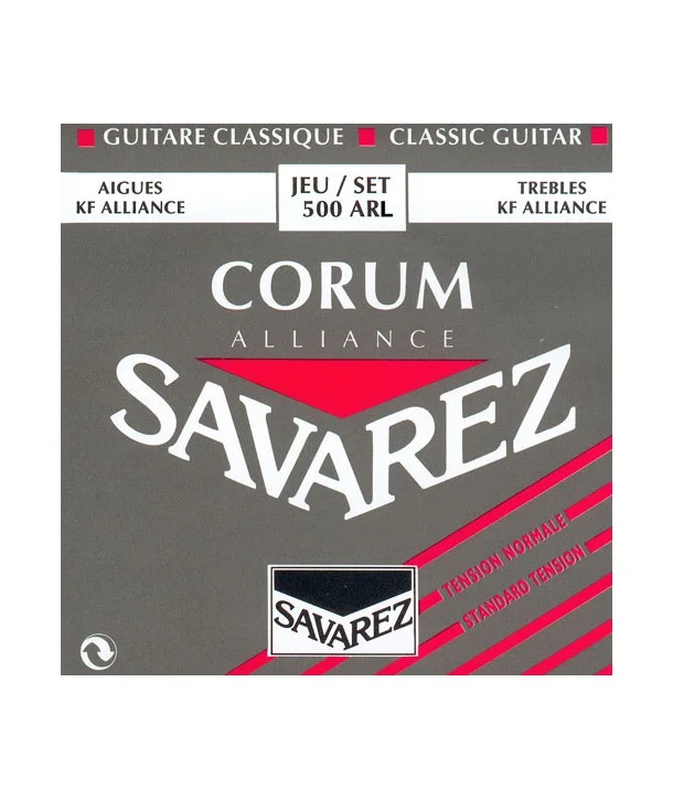 Savarez 500ARLJeu de cordes classiques Alliance Corum Tension normale Long diapason Commander Maintenant