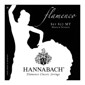 Hannabach 827MTJeu de cordes Flamenco Série 827 Medium Tension Remise