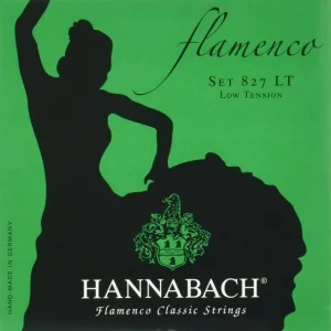 Hannabach 827LTJeu de cordes Flamenco Série 827 Low Tension Prix Réduit