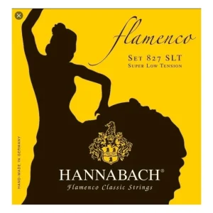 Promotion Hannabach 827SLTJeu de cordes Flamenco Série 827 Super Low Tension