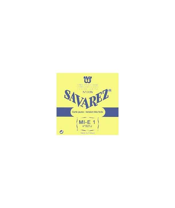 Savarez 521JCorde à l‘unité Mi aigu Nylon rectifié Tension très forte Nouvelle Collection