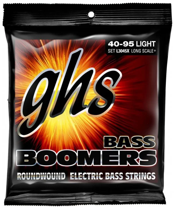 GHS L3045Jeu de cordes Basse Boomers Basse NICKEL Light 40-95 filé rond Bon Plan