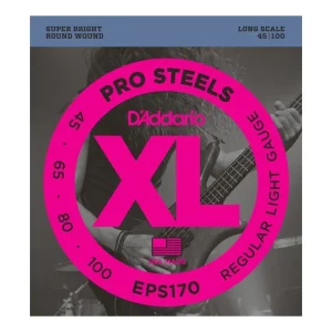 Meilleur Choix D‘addario EPS170Jeu de cordes Basse Prosteel Regulat light 45-100