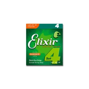Must-Have Elixir 14052Jeu de cordes Nanoweb Basse Light 45-100