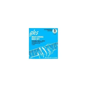 GHS 5LDBBJeu de 5 cordes Basse Double Boules Light 40-126 filé rond STAINLESS STEEL Prix Bas