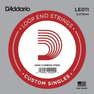 D‘addario LE011Corde à l‘unité 011 en acier carbone à boucle Bon Plan
