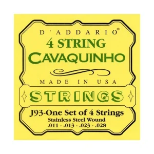D‘addario EJ93Jeu de cordes pour Cavaquinho Nouvel Arrivage