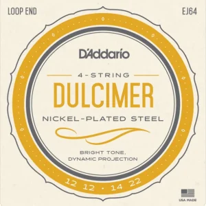 Satisfait Ou Remboursé D‘addario EJ64Jeu de cordes pour Dulcimer
