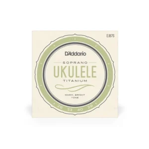 D‘addario EJ87SJeu de cordes Titanium pour Ukulélé Soprano Retour Gratuit