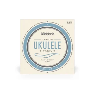 Nouveauté D‘addario EJ87TJeu de cordes Titanium pour Ukulélé Ténor