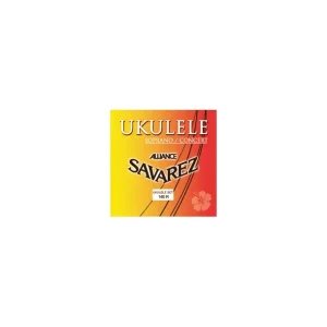 Certifié Savarez 140RJeu de 4 cordes Ukulele Soprano/Concert Alliance