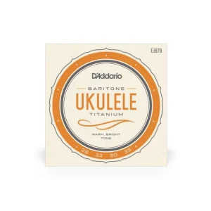 Certifié D‘addario EJ87BJeu de cordes Titanium pour Ukulélé Baryton