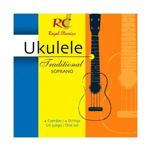 Expédié Aujourd'hui RC Strings UKS40Jeu de 4 cordes Ukulele Traditional Soprano
