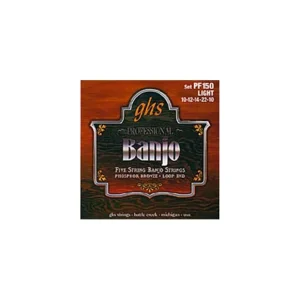 GHS PF150Jeu de 5 cordes pour pour Banjo PHOSPHORE BRONZE Light Meilleure Vente