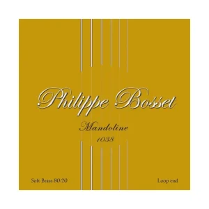 Produit De Marque Philippe Bosset MAN1038Jeu de 8 cordes MANDOLINE Light