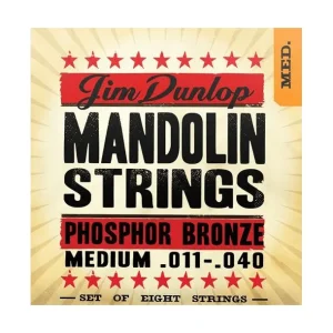 Nouveauté Dunlop DMP1140Jeu de cordes pour Mandoline Phosphore bronze Medium