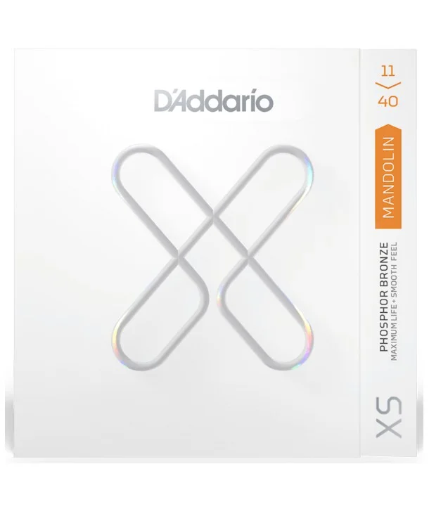 Nouvelle Collection D‘addario XSM1140Jeu de cordes Mandoline XS Phosphore-Bronze Medium 11-40