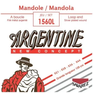 Argentine 1560LJeu de cordes grande longueur pour Mandole Argentine Prix Cassé
