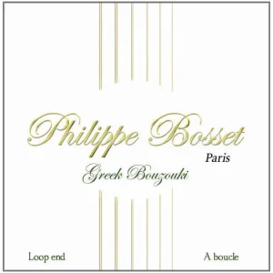 Meilleur Choix Philippe Bosset PBBOG1128Jeu de cordes pour Bouzouki Grec Argent