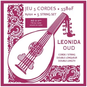Nouvelle Collection Savarez 5580FJeu de cordes pour Oud Léonida 10 cordes Mi filé Métal