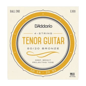 D‘addario EJ66Jeu de cordes pour Guitare Tenor 80/20 Bronze Light Offre Exclusive