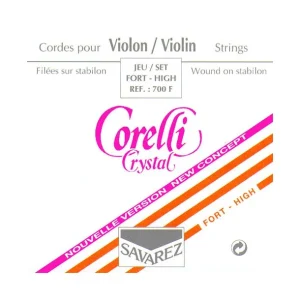 Corelli 701FCorde à l‘unité Mi à boucle Crystal Tension Forte Dernier Modèle