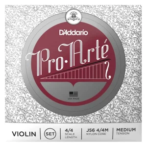 Top Vente D‘addario J56 4/4MJeu Pro Arte pour Violon 4/4 - Tention Medium