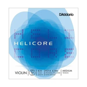 D‘addario H314 4/4MCordes à l‘unité pour violon Helicore Medium 4/4 Sol Paiement Sécurisé