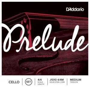D‘addario J1010-4/4MJeu de cordes pour violoncelle Prélude Medium 4/4 Pas Cher
