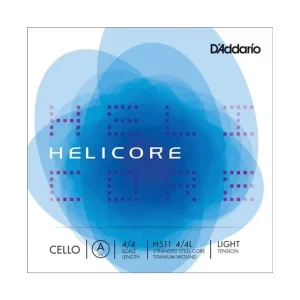 Expédié Aujourd'hui D‘addario H511 4/4MCorde à l‘unité pour Violoncelle La Helicore Medium 4/4