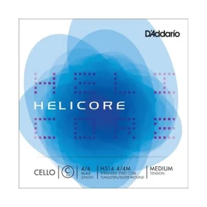 Meilleure Vente D‘addario H514 4/4MCorde à l‘unité Do Helicore Medium 4/4