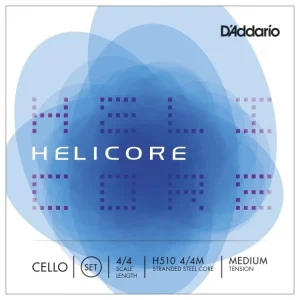 D‘addario H510 4/4MJeu de cordes pour violoncelle Helicore Medium 4/4 Soldes