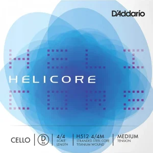 Seulement Aujourd'hui D‘addario H512 4/4MCorde à l‘unité pour Violoncelle Helicore Medium 4/4 Ré