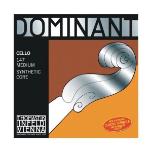 Thomastik 147THJeu de cordes pour violoncelle Dominant Médium Haute Qualité