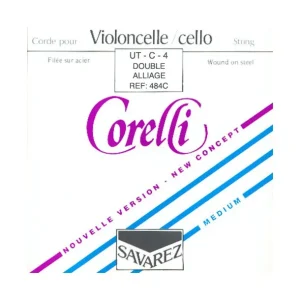 Seulement Aujourd'hui Corelli 484CCorde à l‘unité Ut plus court Corelli filées sur acier
