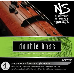 Thomastik NSFW610Jeu de cordes pour contrebasse electrique NS Electric contemporain Nouvel Arrivage