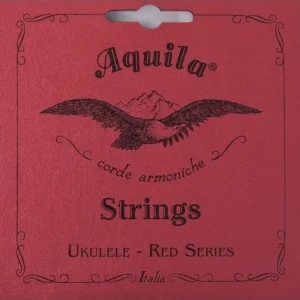 Aquila 83UJeu de 4 cordes Ukulélé Soprano Do sol aigu Red série Nouveauté