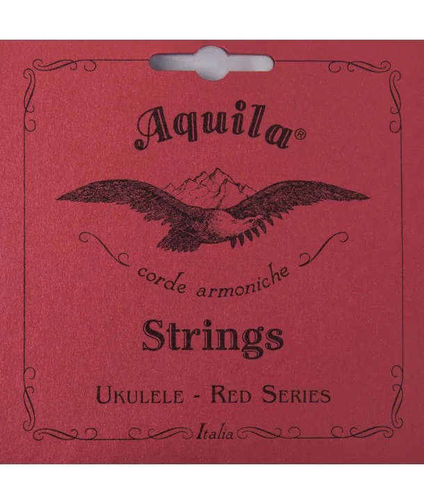 Aquila 83UJeu de 4 cordes Ukulélé Soprano Do sol aigu Red série Nouveauté