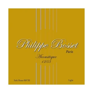 Philippe Bosset ACOU1253Jeu de cordes Folk Soft-brass 80/20 Light 12-53 Acheter Direct