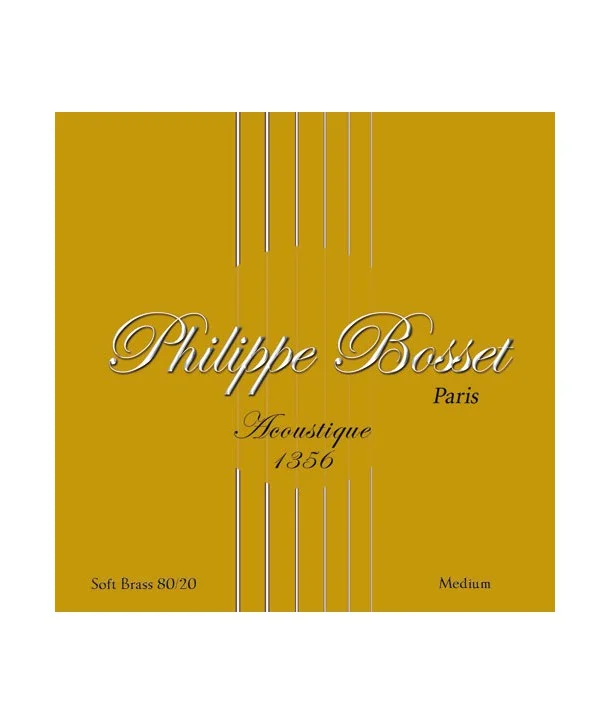 Affaire À Saisir Philippe Bosset ACOU1356Jeu de cordes Folk Soft-brass 80/20 Medium 13-56