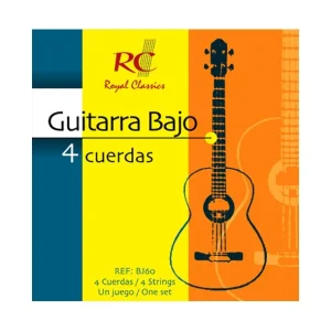 RC Strings BJ60Jeu de 4 cordes classique pour guitare Basse Commande En Gros