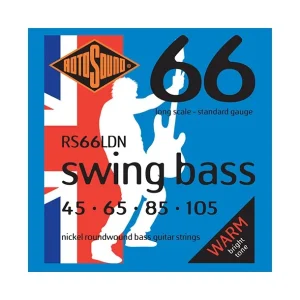 Rotosound RS66LDNJeu de cordes basse Swing Bass 45-105 Dernière Chance