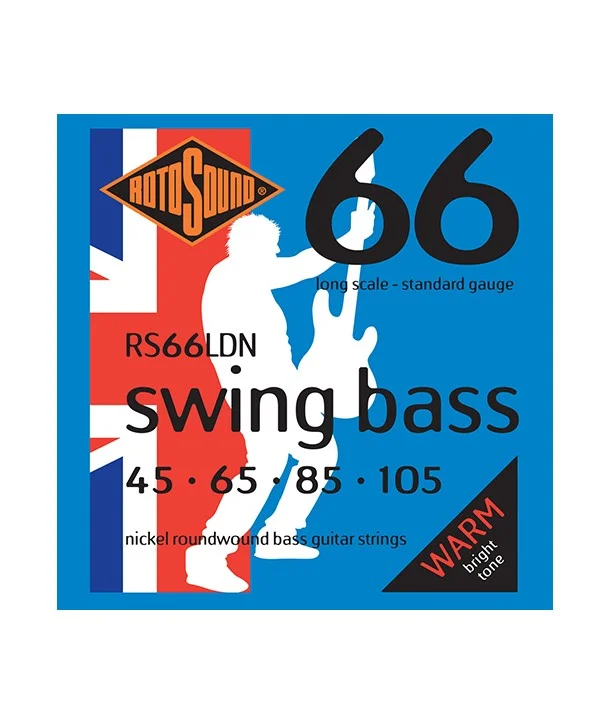 Rotosound RS66LDNJeu de cordes basse Swing Bass 45-105 Dernière Chance