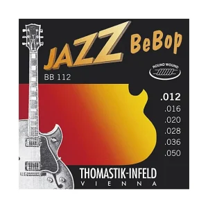 Prix Cassé Thomastik BB112Jeu de cordes électriques Jazz BeBop Light 12-50