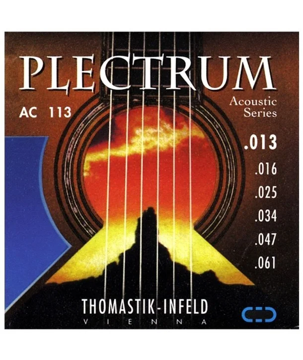 Thomastik AC113Jeu de cordes Folk Plectrum Acoustic bronze medium 13-61 Commande En Gros