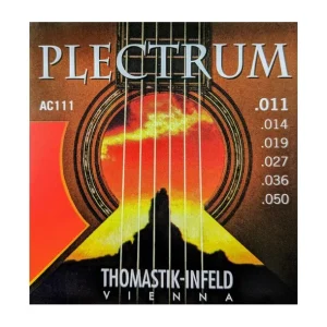 Thomastik AC111Jeu de cordes Folk Plectrum Acoustic bronze light 11-50 Populaire