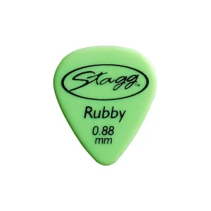 Stagg RSR 88Lot de 6 médiators Rubby 0,88 Medium Top Vente