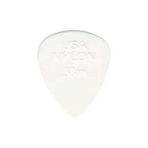 Expédition Rapide Dunlop 44R38Lot de 6 médiators Nylon standard 0,38 Extra-souple