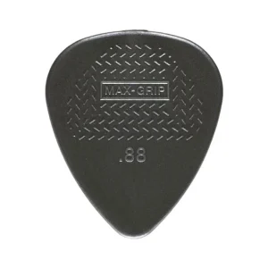 Dernier Modèle Dunlop 449R88Lot de 6 médiators Nylon Max Grip 0,88 mm